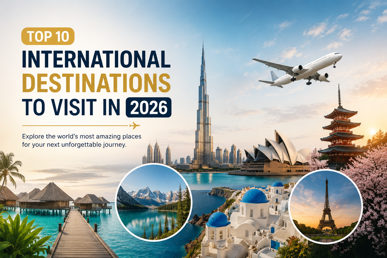 Top 10 International Destinations to Visit in 2026